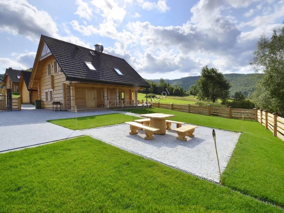 Domki Zawoja Z Jacuzzi Esterno foto